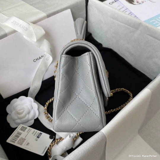 Hyper Peter MINI TOP HANDLE CHANEL WITH FLAP BAG 0802